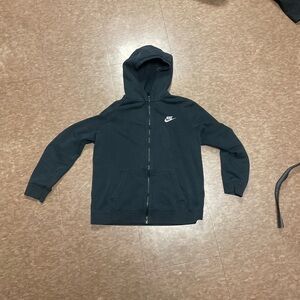 Nike Black Zip-Up Hoodie